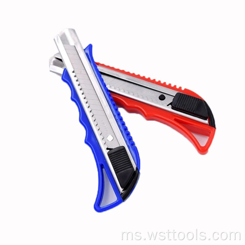 Kunci Keselamatan Pisau Hobby Knife Cutter Utility yang boleh ditarik balik